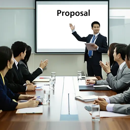 他们宣布支持这项提议。