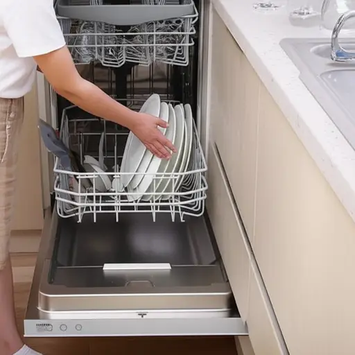 我刚刚在装洗碗机。