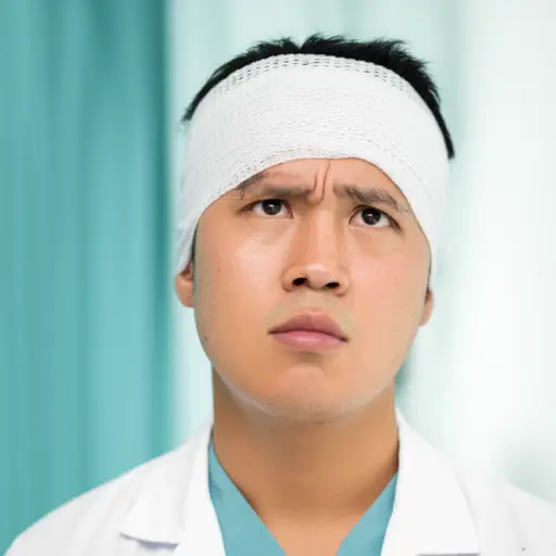 头部受伤有时会影响一个人的说话能力。