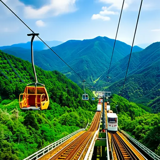 另一个选择是乘坐缆椅或缆索铁路上山。