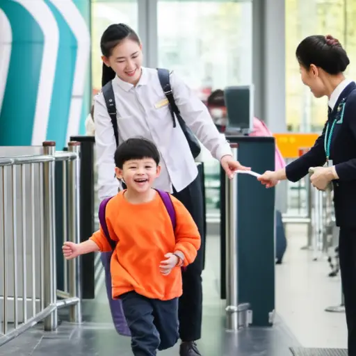 五岁以下儿童免费旅行。