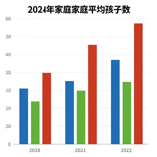 该图表显示了三个不同国家每个家庭孩子的常见情况。