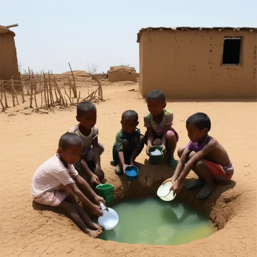 在发展中国家，获得清洁水是一个主要问题。