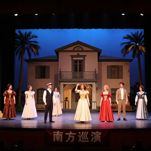 我们创办了一个巡演整个南方的歌剧剧院公司。