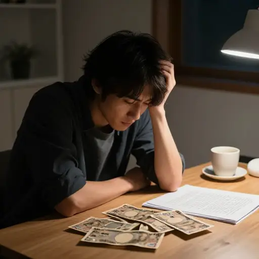 我想，所有那些晚上的谈话和10万日元的投资都打水漂了。
