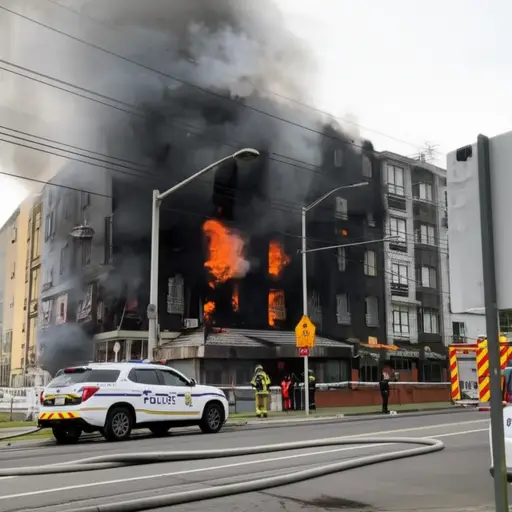 警方认为火灾是纵火犯引起的。