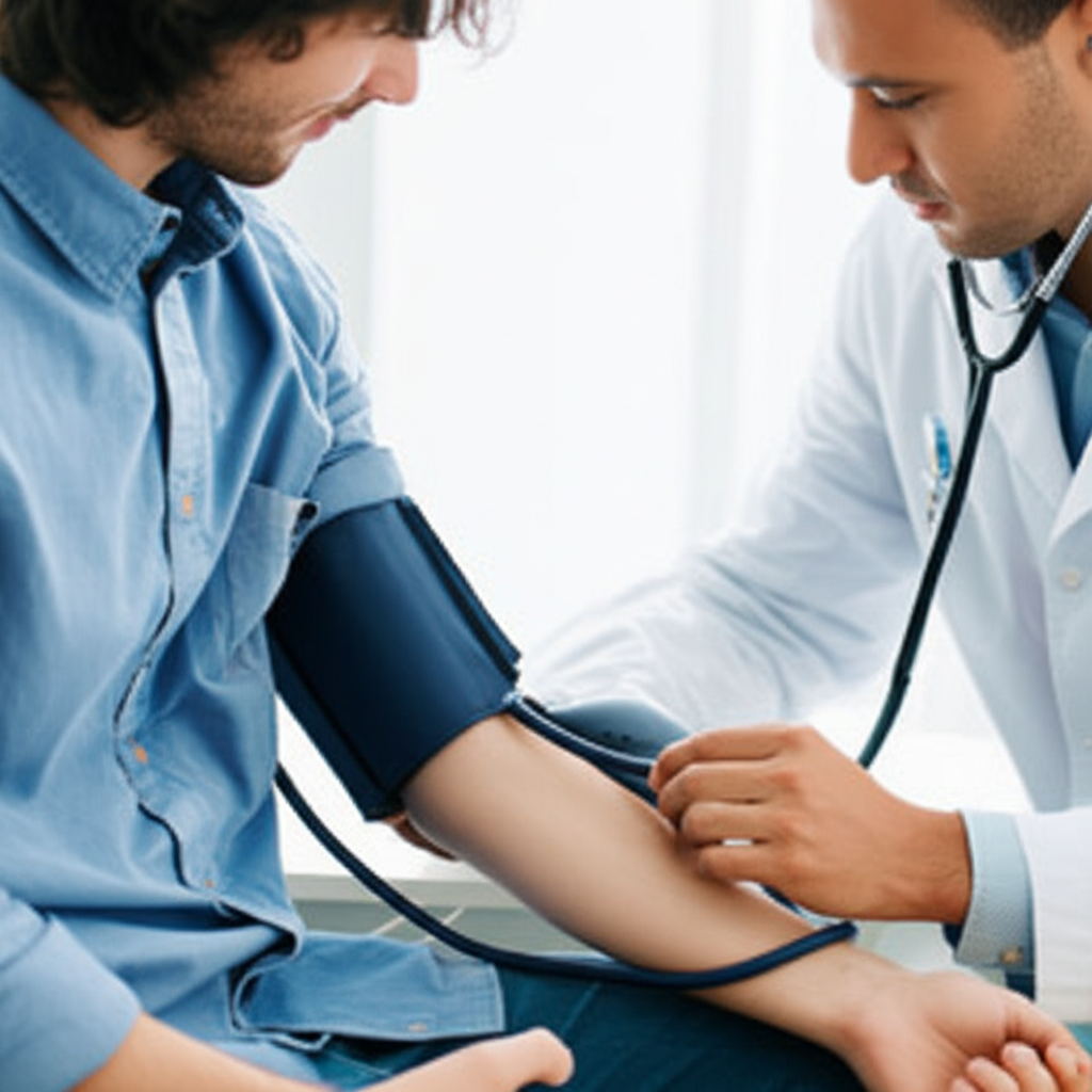 高血压会随着时间给心脏带来负担。