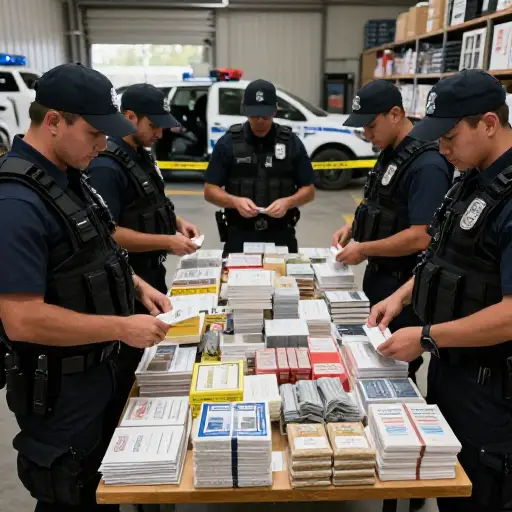 缉毒小组执行了一次重大突袭，查获了价值数百万美元的违禁药物。