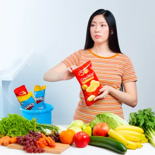 为了你的健康，你应该停止吃这么多垃圾食品。