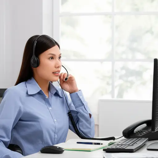 请稍等，准备接听下一个电话。