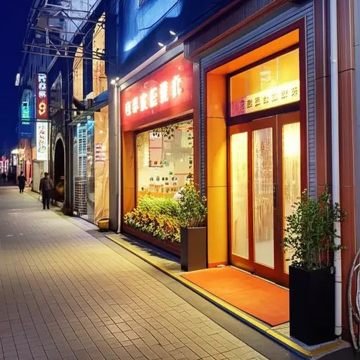 附近有一家不错的餐厅。