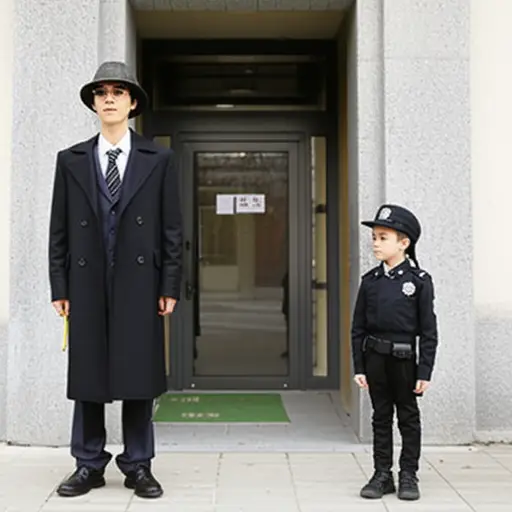 侦探很自豪能把小偷送进监狱。