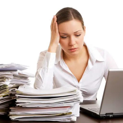 想到还有那么多工作要做，她感到气馁。