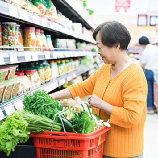 奶奶非常独立，所有的购物和烹饪都自己做。
