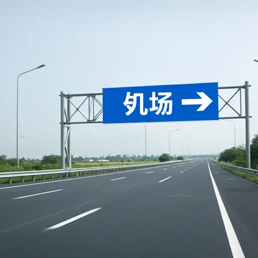 下一个出口通往机场。