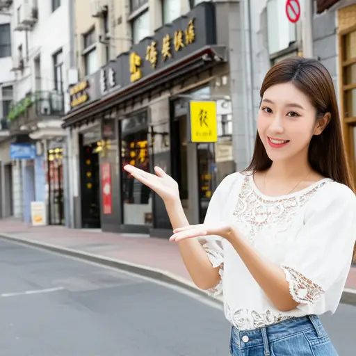 就她而言，那家餐馆是城里最好的。