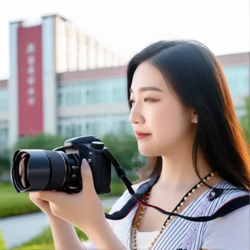 她大学主修摄影，梦想成为一名专业摄影师。