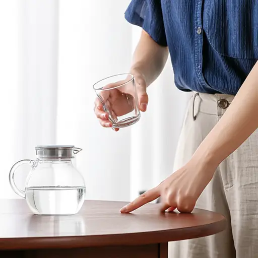 我渴了，想喝点水。