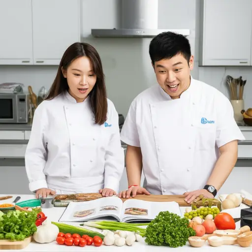 我们决定更大胆一些，尝试那道复杂的法国菜谱。