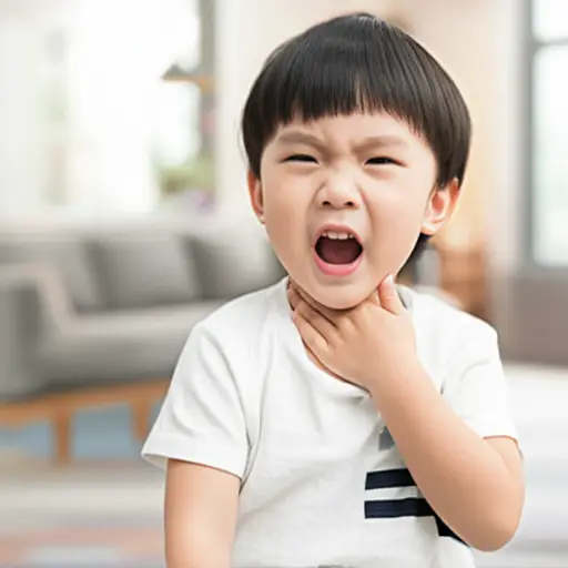 小心，一小块糖果可能会卡在你的喉咙里。