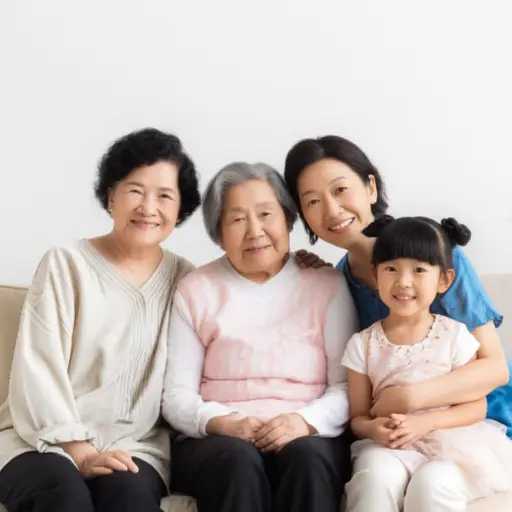 这是一个家庭中三代女性的故事。