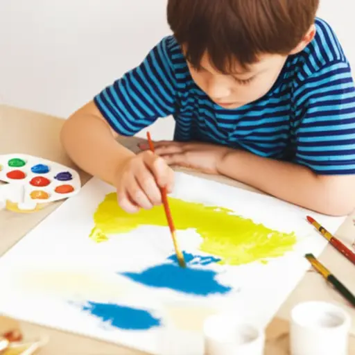 他从小就展现出卓越的艺术才能。