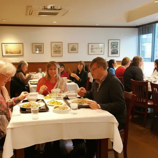 他们喜欢他们吃午饭的那家餐厅。