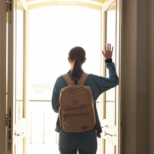 她会离开几天。