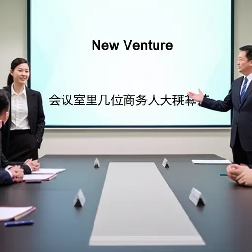 他们宣布了一项新的商业冒险的开始。