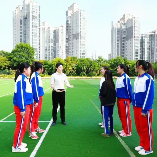 在体育课上，老师让我们选一个搭档。