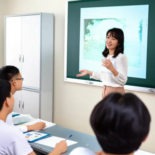 教师使用不同的方法来吸引学生。