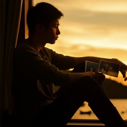 她不在时，我很想念她。