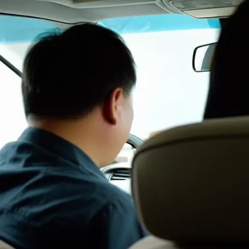 出租车司机聊起了天气。