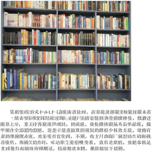 我的书都在那个大书柜里。