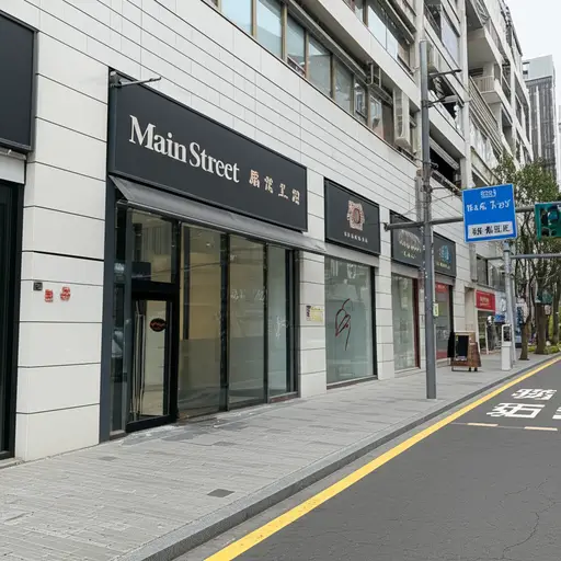 她的商业地址在梅因街。