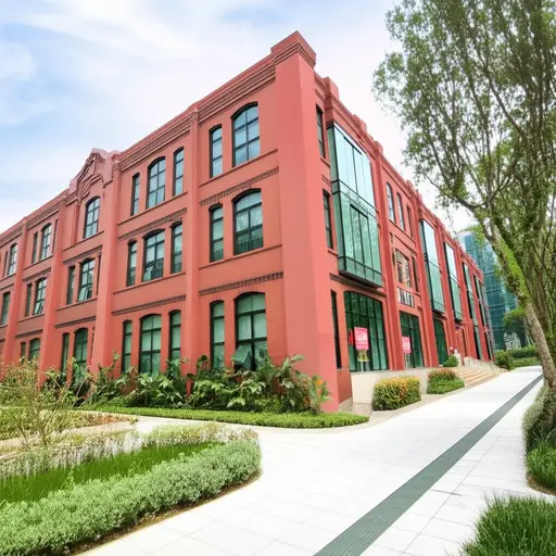 那座旧工厂被改造成了豪华公寓。