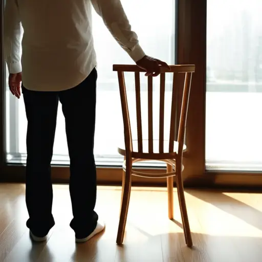 你能把椅子转过来对着窗户吗？