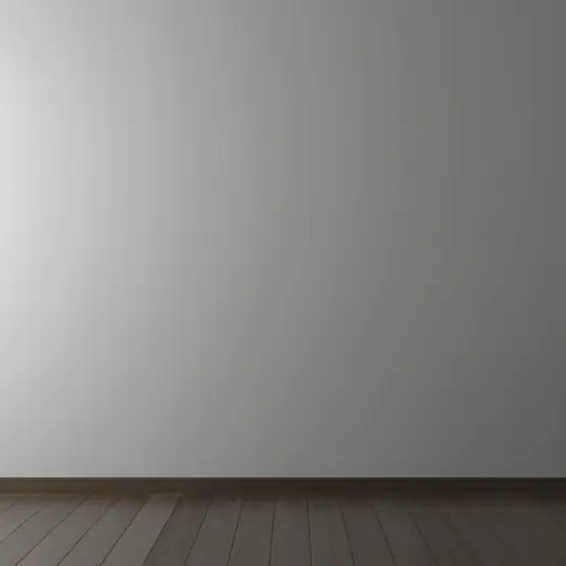 这面墙是白色的。