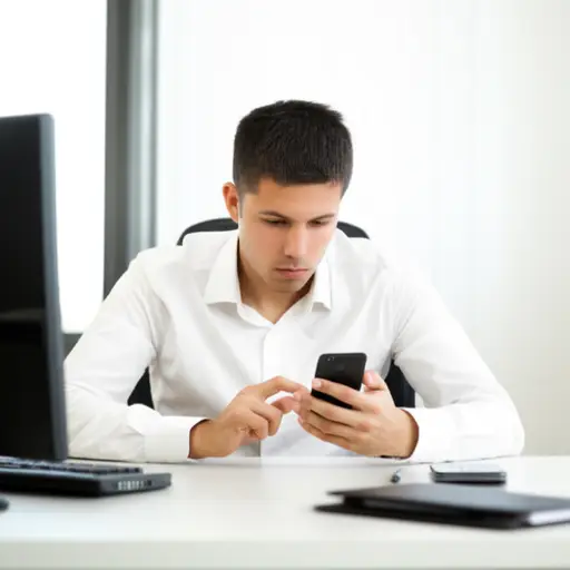 他渴望得到关于那份工作的消息。