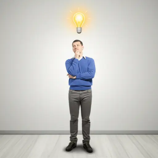 然后那个想法突然出现在我脑海中。