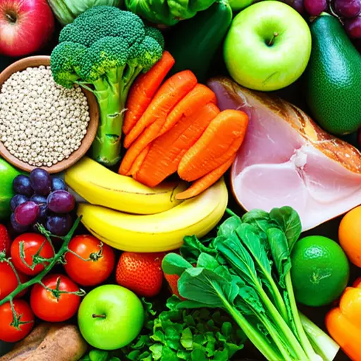 我们需要吃不同种类的食物来保持健康。