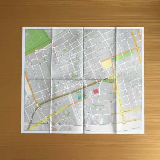 看看这张城市地图。