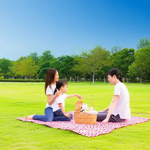 我们带些零食去公园吧。