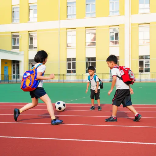 放学后，我经常和朋友们一起玩。