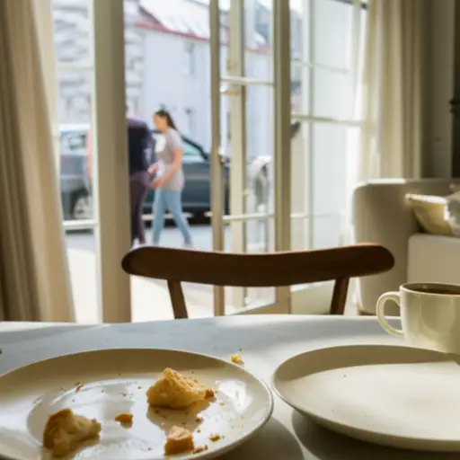 快速吃完早餐后，他们便动身开始了漫长的驾车回家之旅。