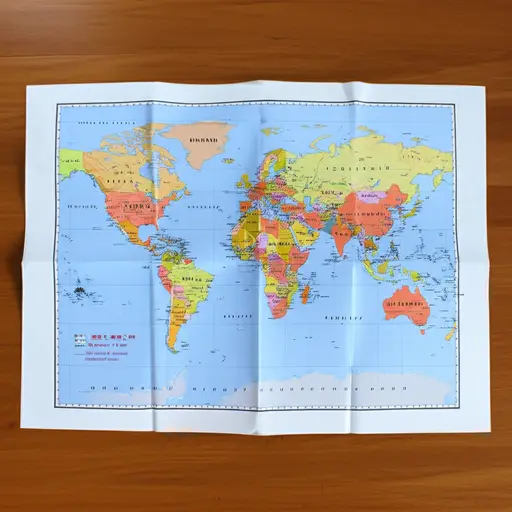 地图的底部通常是南方。