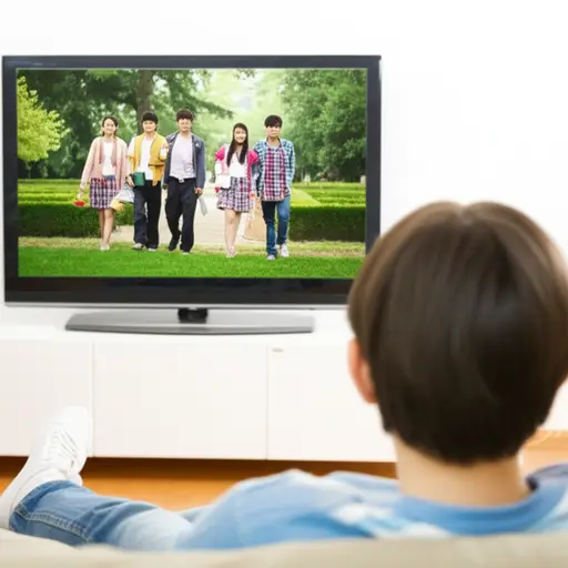 我喜欢看青少年电影。