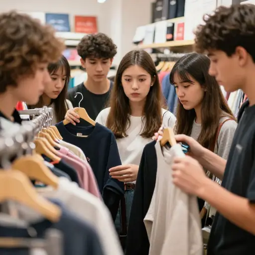 青少年对他们穿的衣服非常挑剔。