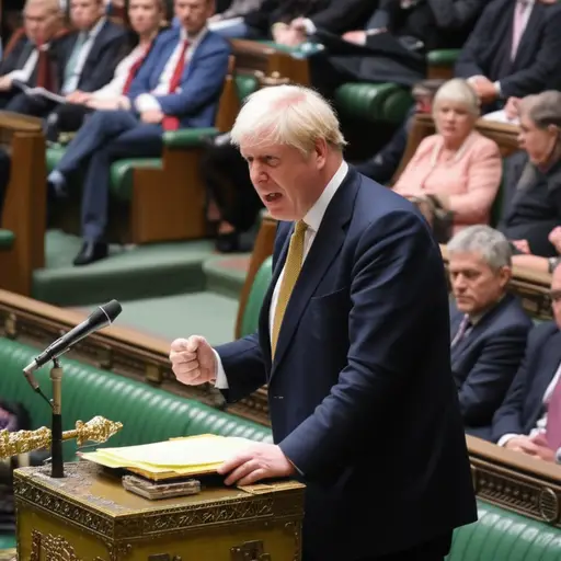 首相对于被指控向众议院撒谎一事做出了愤怒的反应。