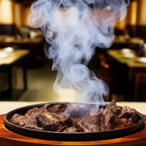 烤牛肉闻起来很香。